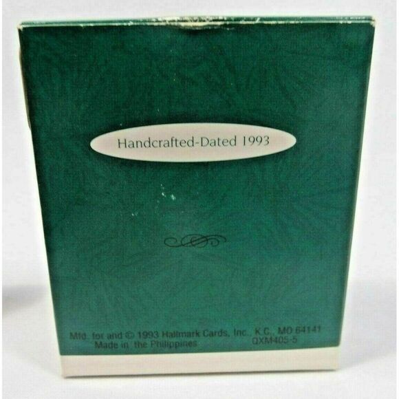 SANTA GENIE 1993 Hallmark Keepsake Miniature Ornament in Box Collectible Gift - Picture 2 of 2